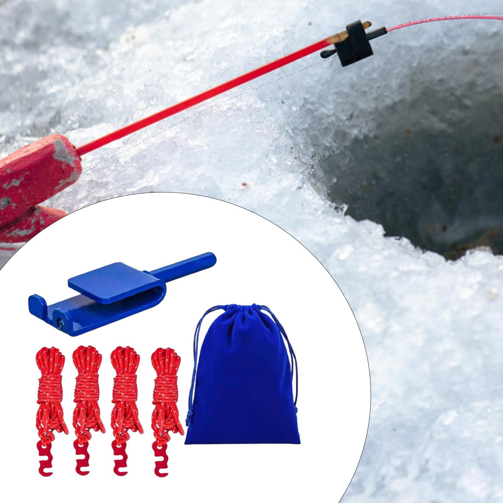 MAGIDEAL Ice Fishing Anchor Tool Compact Ice Tent Fixing Ropes for Anchors Tent Nails
