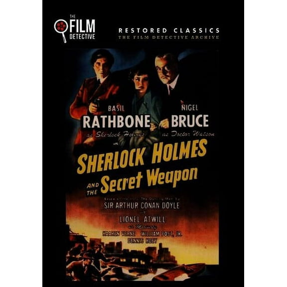 Sherlock Holmes and the Secret Weapon (DVD), Film Detective, Mystery & Suspense