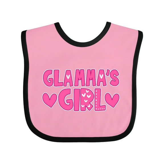 Inktastic Glamma's Girl Girls Baby Bib