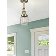 thumbnail image 5 of Innovations Lighting  Franklin Restoration Bell 1 Light 5" Semi-Flush Mount Antique Brass, 5 of 5