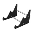 thumbnail image 4 of Pantalla de teclado soporte mecánico soporte para la computadora del teclado acrílico espacio de almacenamiento de almacenamiento de almacenamiento 2 niveles color negro, 4 of 10