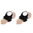 thumbnail image 2 of relayinert Cycling Wrist Mirror Wide Angle Rear View Mirror Cycling Safety Arm Back Mirror Rear Reflector New Rearview Mirrors black 9*8*2.5cm 2Set, 2 of 6