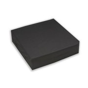 Hermell Products WC4440BK Black Standard Foam Wheelchair Cushion