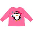 thumbnail image 3 of Inktastic 2nd Birthday Cute Penguin 2 Year Old Girl Girls Long Sleeve Toddler T-Shirt, 3 of 5