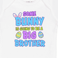 thumbnail image 4 of Inktastic Some Bunny is Going to Be a Big Brother with Bunny Ears and Eggs Boys Baby Bodysuit, 4 of 5