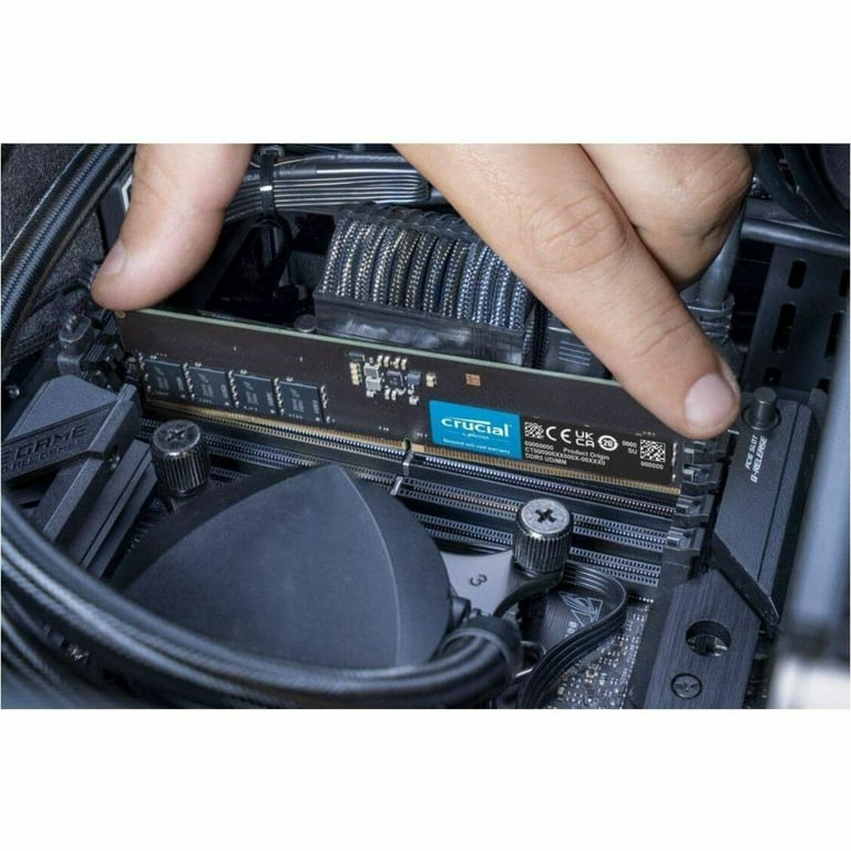 Micron 16GB (2x 8GB) DDR5 SDRAM Memory Kit - Walmart.com Micron 16GB (2x 8GB) DDR5 SDRAM Memory Kit - Walmart.com