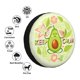 thumbnail image 4 of Fotbe Avocado Keep Calm Funda de Llanta de Repuesto con Estampado, Engrosada, Ajuste Universal para Jeep, Remolque, RV, SUV, Camión-16 inch, 4 of 6