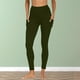 thumbnail image 5 of Pantalones de yoga de cintura alta para mujer - Leggings largos de talla grande con bolsillos para hacer ejercicio - Tallas S-XXXL, 5 of 8