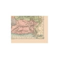 thumbnail image 2 of Historic Map - Persia Afghanistan - Black 1867 - Vintage Wall Art, 2 of 4