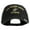 Black, variant on US Marine Corps Veteran Design Embroidered Washed Solid Pigment Dyed Cotton Twill Brass Buckle Cap - Olive OSFM