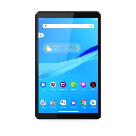 Lenovo Smart Tab M8 8" Tablet with Google Assistant, 32GB Storage, 2GB Memory, 2GHz Quad-Core Processor, Android 9 Pie, HD Display