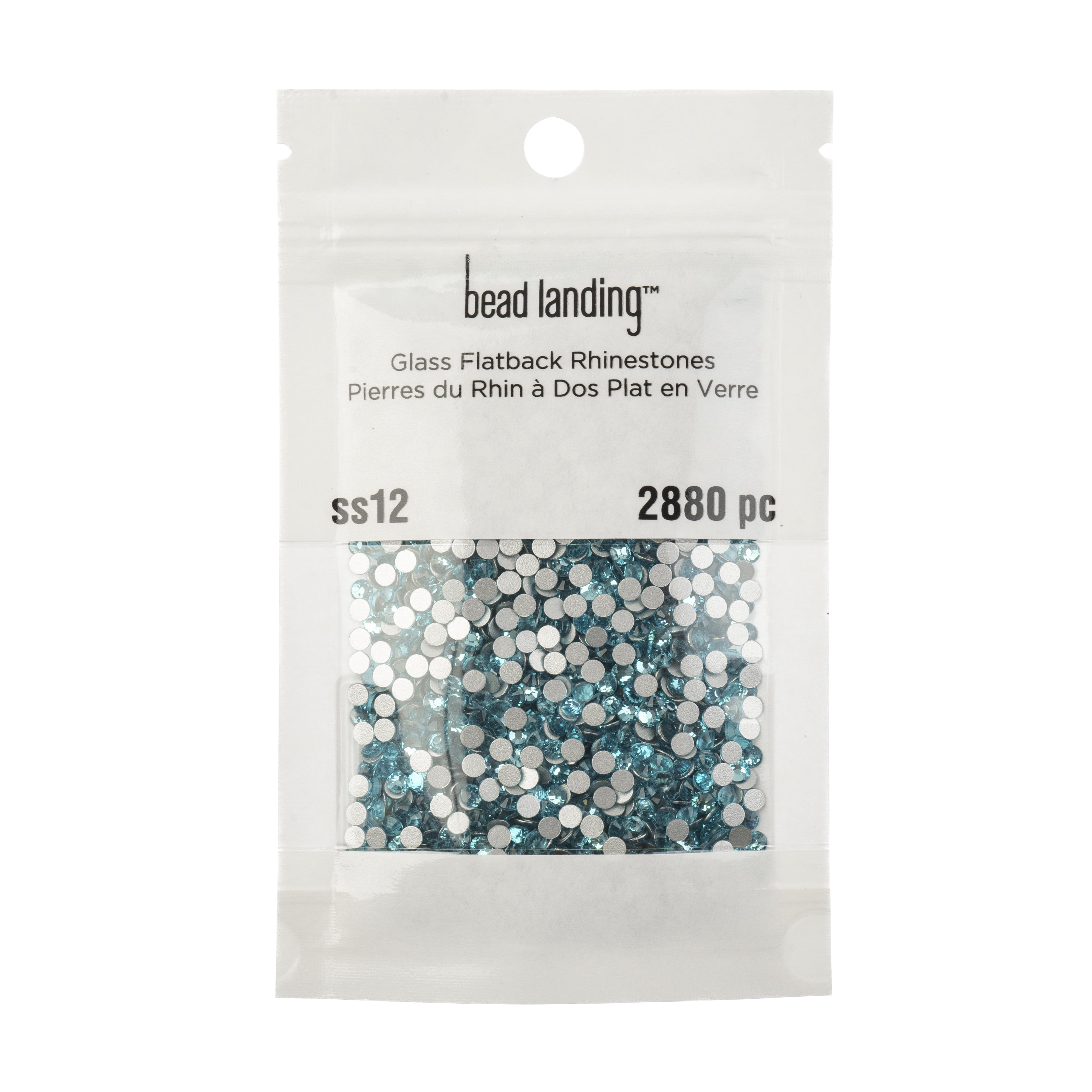 SS12 Glass Flatback Rhinestones by Bead Landing 2880pc