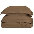 thumbnail image 2 of Soft and Durable Long-Staple Cotton Duvet Cover Set - Full/Queen, Taupe, 2 of 6