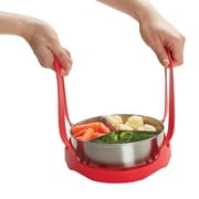 Instant Pot Bakeware Sling Official Silicone Accessory, Compatible with 6-quart and 8-quart Cookers in Red