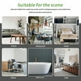 thumbnail image 5 of ACDANC 7.86"x4.05" White Vanity Tray for Bathroom,Hotel,Dining Organization, 5 of 6