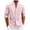 Pink, variant on Zshosam Mens Button Down Shirt Short Sleeve Men's Linen Shirts Casual Lightweight Button Down Shirt Beach Vacation Summer Tops Short Sleeve Stylish Shirt Size M,(Pink M)