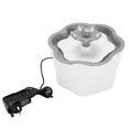 thumbnail image 1 of 2L Pet Drinking Water Fountain Electric Cat Dog Automatic Bowl Filter Plug 110-220V (Grey), 1 of 1