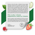 thumbnail image 5 of Lifeable Cranberry Gummies for Kids | 25000 mg Equivalency | Great Tasting Cranberry Supplement | for Urinary Tract Health | Vegan | 60 Count, 5 of 9