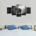 thumbnail image 4 of TISHIRON 5PCS Framed Canvas Wall Art Set,60"x32" Elephant Canvas Art Decor, 4 of 7