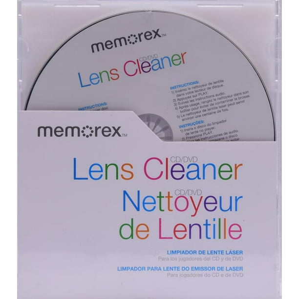 Memorex CD/DVD Lens Cleaner