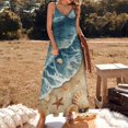 thumbnail image 2 of Beach Seashell Starfish Sleeveless Dress Woman Fashion Long Dresses Women's Summer Suit Dress Summer 2025 Women, 2 of 7
