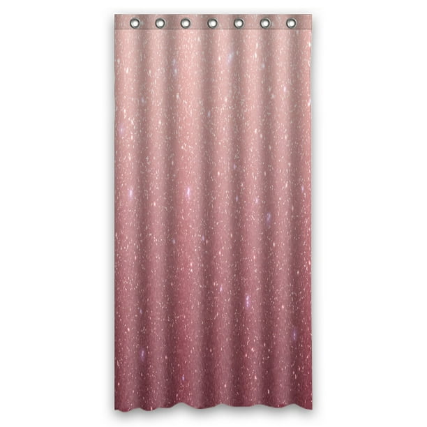 Abphqto Rose Gold Glitter With Sequins, Rose Gold Shower Curtain Hooks
