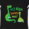 thumbnail image 4 of Inktastic My Nan Loves Me Grandson Dinosaur Boys Toddler T-Shirt, 4 of 5