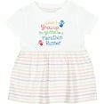 thumbnail image 3 of Inktastic Marathon Runner Future Girls Baby Dress, 3 of 5