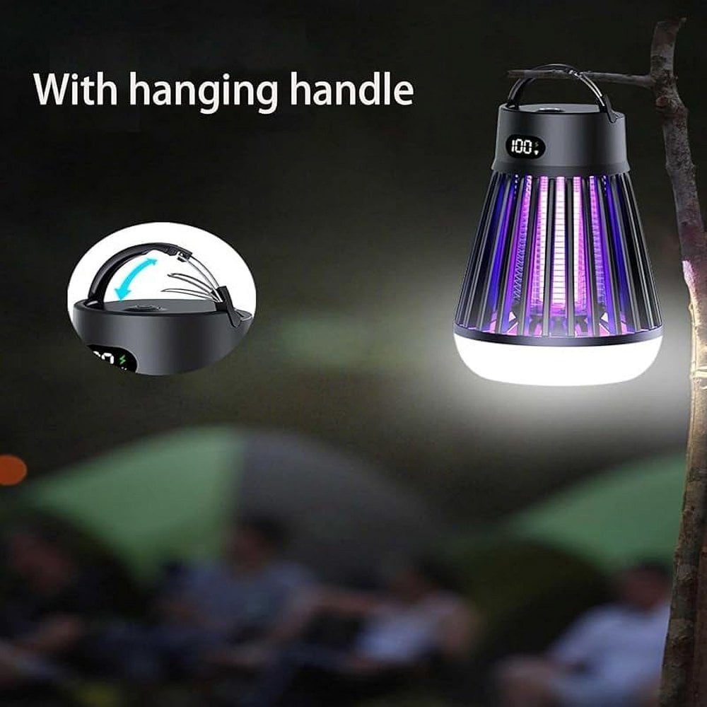 SUGARMOM  Zappify 2.0 Mosquito Zapper  Zappify 2.0  Zapify Pro Zapper  Zappify Pro Mosquito Zapper  Mosquito Trap for Outdoor and Indoor (Black * 2)