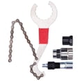 thumbnail image 3 of Sprocket Remover Tool Set,3 in 1 Bike Chain Whip Bike Tool Bike Cassette Removal Tool Unbeatable Value, 3 of 14