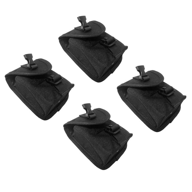 Accesorio de bolsa de cinturón de buceo shamjiam 4 piezas