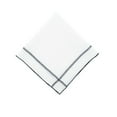 thumbnail image 5 of Linen Napkins With Black Double Stitch, Set of 4, 5 of 7
