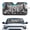 Gray - Cat, variant on LedBack Sea Turtle Print Car Windshield Sun Shade Visor Ultraviolet-Proof Auto Sunshade Front Window Foldable with Storage Bag, Suitable for Most Cars