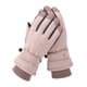 thumbnail image 4 of Guantes de esquí para mujer, resistentes al viento, al frío, impermeables, antideslizantes, con pantalla táctil, forro polar, para montar al aire libre, guantes cálidos de invierno, 4 of 4