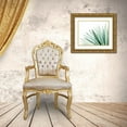 thumbnail image 3 of Popp, Grace 32x26 Gold Ornate Wood Framed with Double Matting Museum Art Print Titled - Watercolor Plume I, 3 of 4