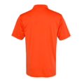 thumbnail image 3 of FeatherLite Value Polyester Polo, Orange - 5XL, 3 of 3