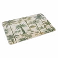 thumbnail image 2 of Palm Tree Door Mat&nbsp;Indoor Outdoor Entrance,Non Slip Small Rug for Kitchen Bathroom Entryway Rug,Sage Green Tropical Nature Plant Watercolor Washable Doormat Floor Mat for Office 18x30 Inch, 2 of 8