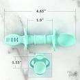 thumbnail image 6 of Re-Play Dip n ReDip Feeding Tool, Toddler Feeding Supplies, Mint, 2 Pack, 6 of 7