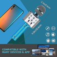 thumbnail image 4 of Bluetooth 4 In 1 Karaoke Wireless Microphone With Led Lights, Portable Microphone For Kids, Girls, Boys And Adults, 4 of 5