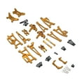 thumbnail image 2 of Kits de actualización de metal Strade Fareast Limited para Coche a control remoto Escala 1:14 placa amortiguadora barra de dirección delantera y trasera, 2 of 8
