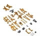 thumbnail image 2 of Kits de actualización de metal para amortiguadores de coche RC a escala 1:14, barra de acoplamiento delantera y trasera. Oro, 2 of 9