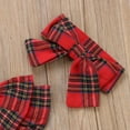 thumbnail image 7 of Toddler Kids Baby Girl Christmas Plaid Dress Bowknot Princess Party Dresses Clothes One-Pieces, 7 of 7