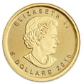 thumbnail image 3 of 1/10 Oz Canadian Maple Leaf Gold Coin, 3 of 3