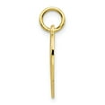 thumbnail image 2 of Diamond2Deal 10k Yellow Gold SWEET 16 Charm Pendant for Women (L- 0.79 inch, W-0.56 inch), 2 of 5