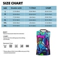 thumbnail image 4 of Kdxio Neon Free Play for Men's Muscle T-shirt,Sleeveless for Workout Running Athletic Gym Lounge Casual, 4 of 5