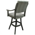 thumbnail image 3 of Home Square 30" Solid Wood Bar Stool in Natural Fun & Smoked - Set of 2, 3 of 3