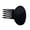 Black, variant on Professional Clip In Volumizing Insert Comb For Daily Use Root Lift