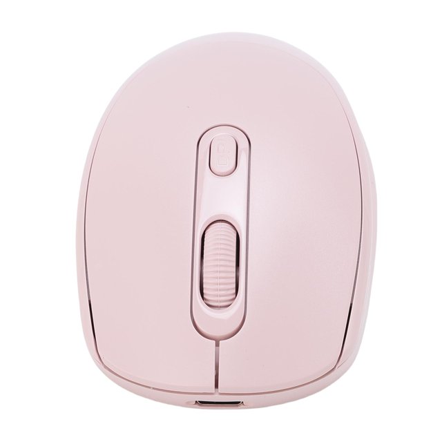 Ratón Inalámbrico, Mouse De Juegos Silencioso Recargable Con Conexión De Modo Dual 2.4G Y , 3 Niveles Ajustables DPI 800 1200 1600dpi, Para El Aula De Estudio De La Biblioteca