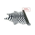 thumbnail image 5 of HR HANDCRAFT RUGS HR Print Rug Non-Slip Faux Cowhide Black and White Zebra Print Area Rug for Cabin and Lodge 5' x 7', 5 of 5