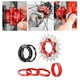thumbnail image 5 of Bicicleta Ligera Macarena 19T Separadores de Conversión Adaptador Piñón Equipo de Piezas Rojo, 5 of 8